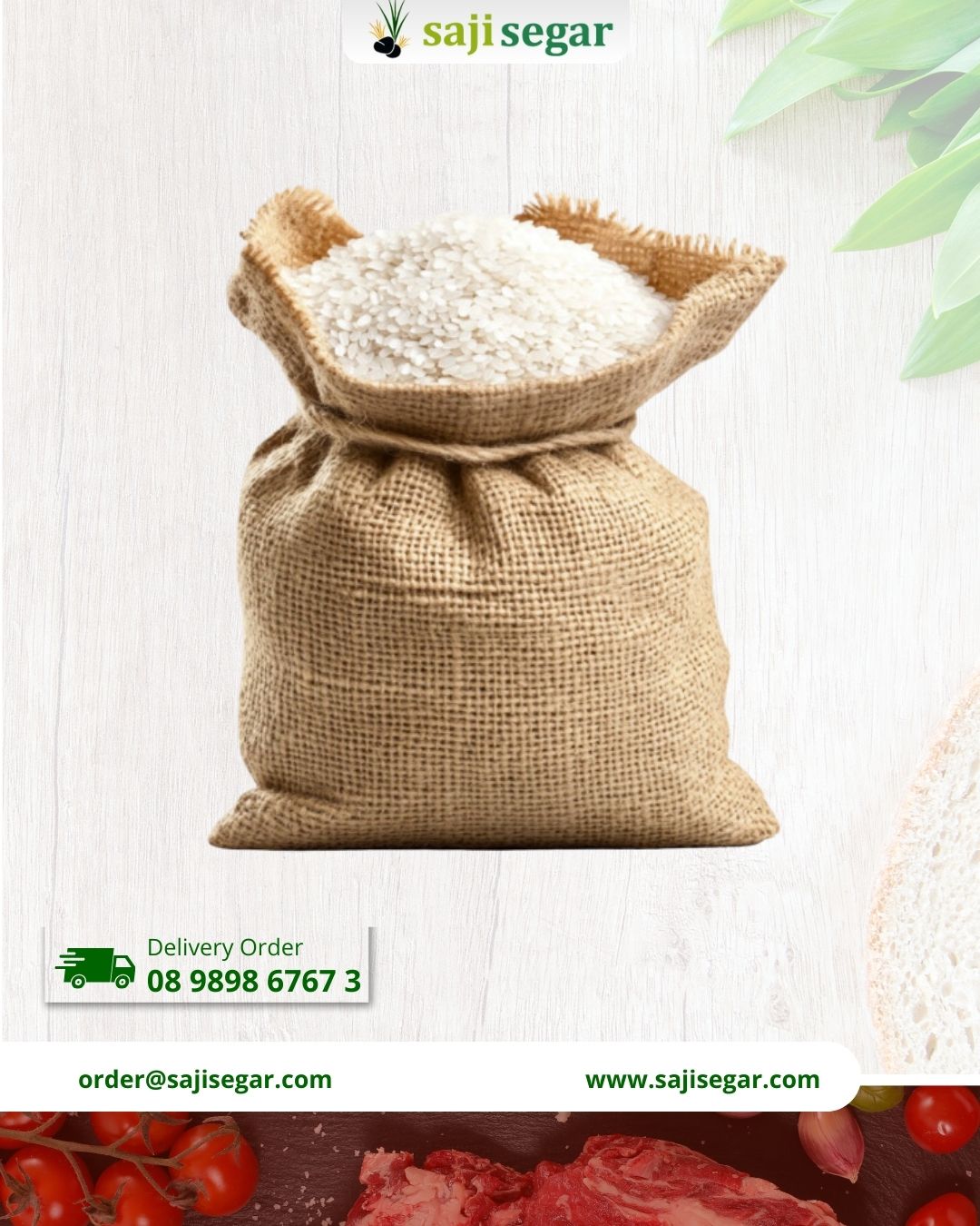 beras karungan 25 kg